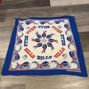 Vintage buffalo bills bandana handkerchief 90s/00s OS